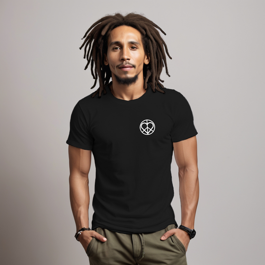 Love & Peace  Unisex Crew Neck T-Shirt