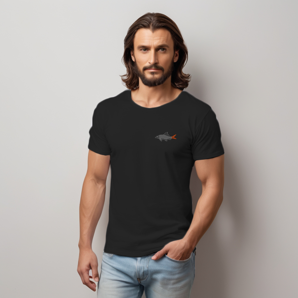 Fish red Crest Unisex Crew Neck T-Shirt