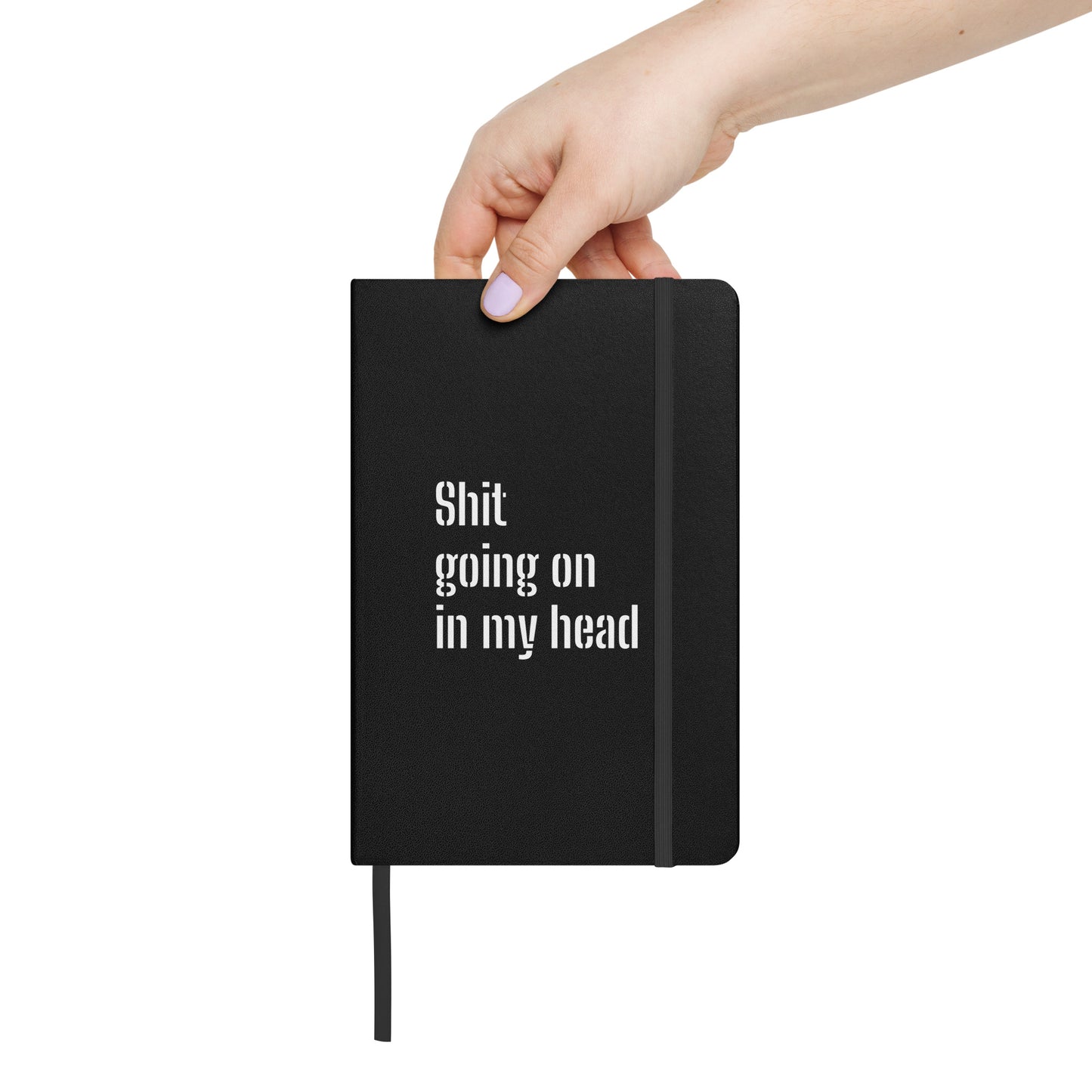 Hardcover bound notebook