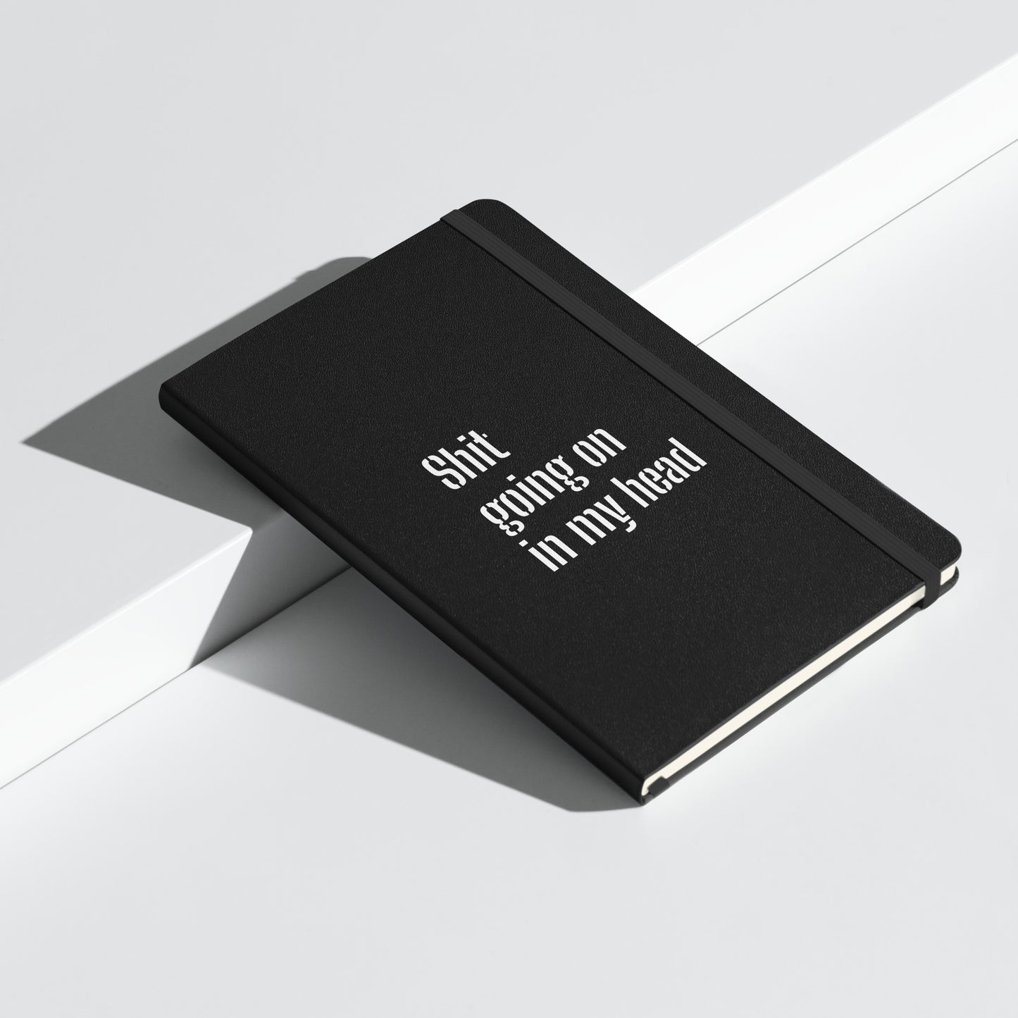 Hardcover bound notebook