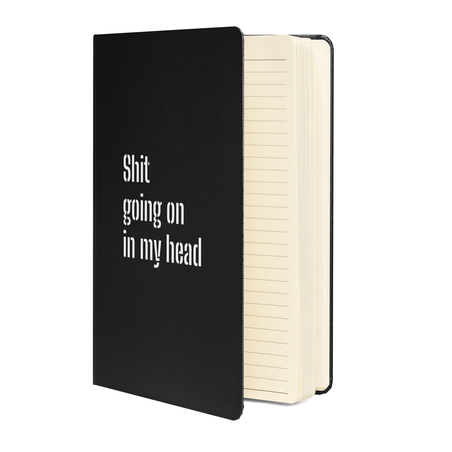 Hardcover bound notebook