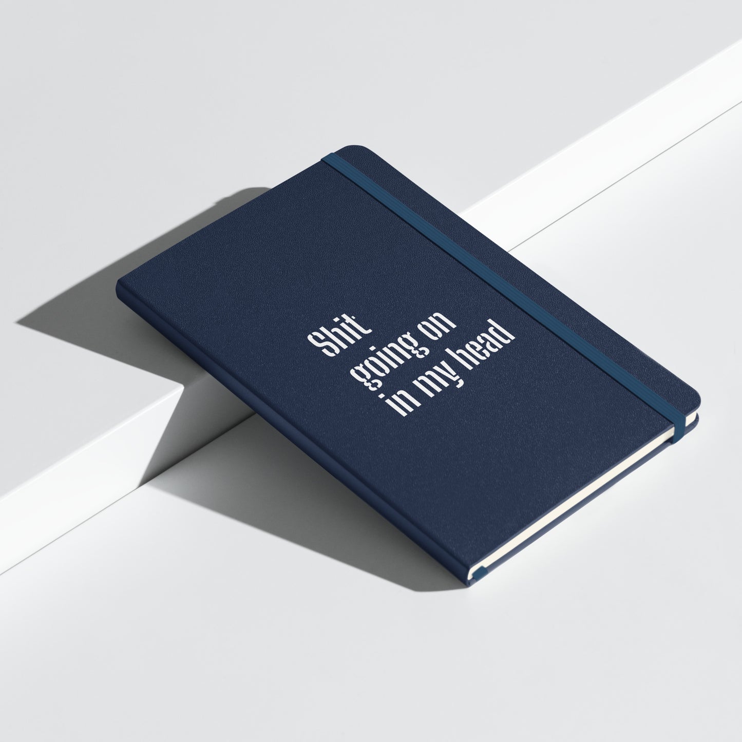 Hardcover bound notebook