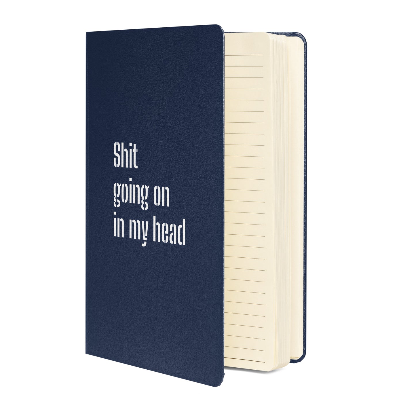 Hardcover bound notebook