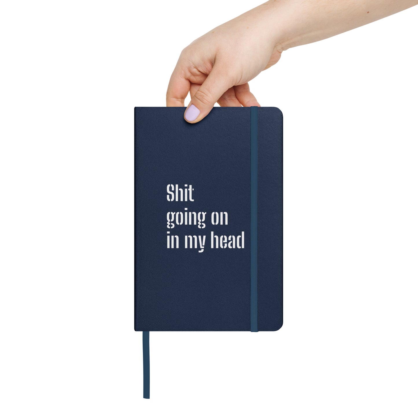 Hardcover bound notebook